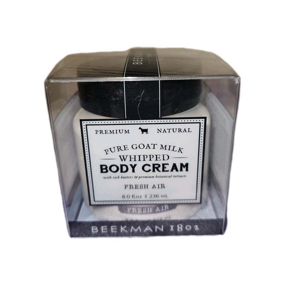 Beekman 1802 Pure Goat Milk Whipped Body Cream 8 oz Fresh Air NIP